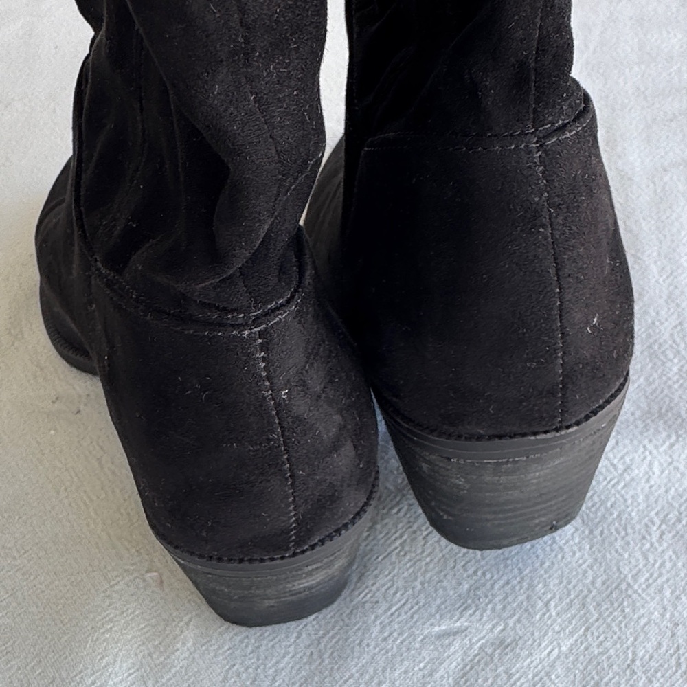 American Eagle Outfitters Black Heeled Boots View 4